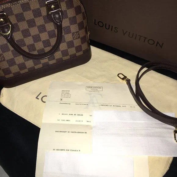 Louis Vuitton Alma BB Damier Ebene - Picture 2 of 5